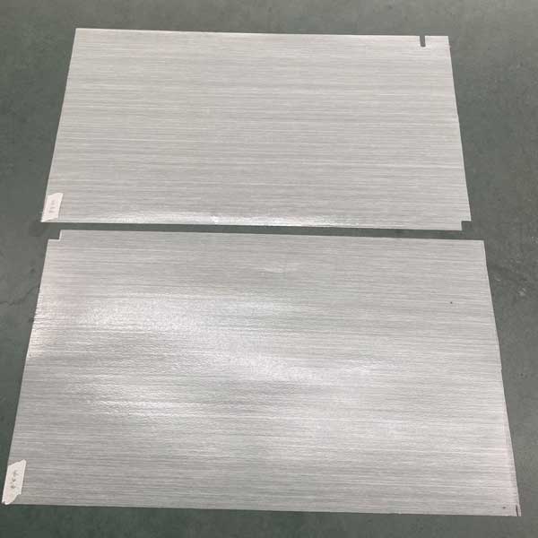 CFRT蒙皮,0°/0°鋪(pù)層合片(piàn)